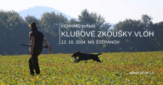 Pozvánka - Klubové zkoušky vloh